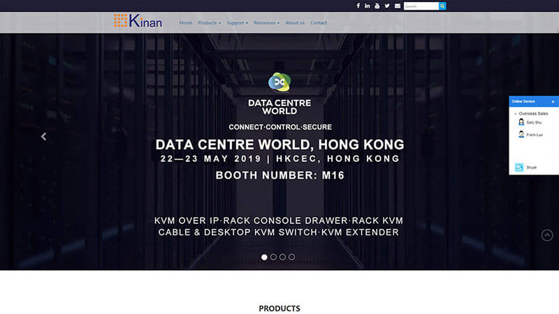 B2B獨立站：KVM遠程服務(wù)器 - HTML5自適應(yīng)營銷網(wǎng)站